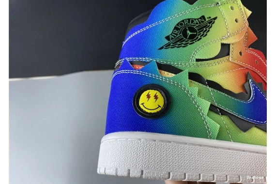 OG AIR JORDAN BALVIN’S MULTI-COLOR "J 1 J BALVIN" DC1786-125 DC1786-125 HIGH 0526